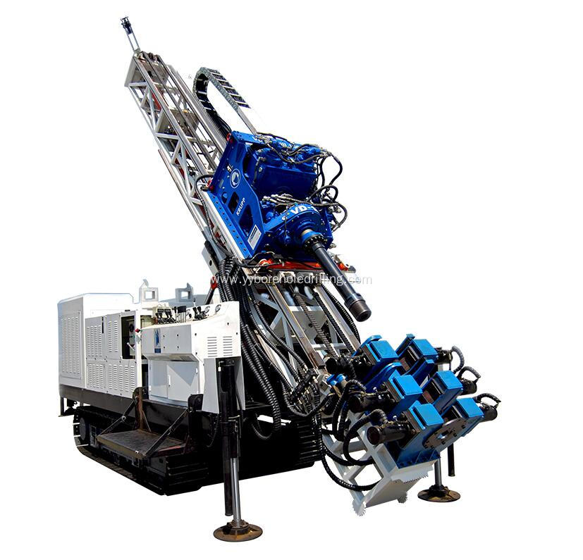 200m Portable sonic surface crawler drilling rig