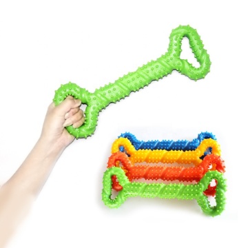 Interactive TPR Chew Toys Bone Shaped For Aggressive Chewers