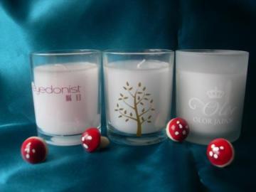 glass craft  candles Scented Candle