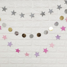 Five-Pointed Star Banner Pull Flag Party Decoration