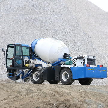 self loading concrete mixer truck