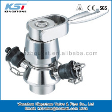 Factory sale ss316L sanitary aseptic sample valve