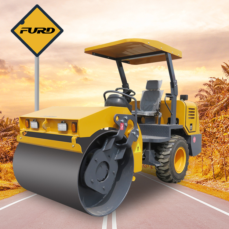3.5ton self-propelled vibratory road roller with long lifetime