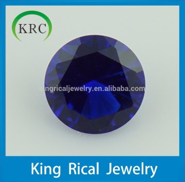 Blue round Brilliant Cut loose blue spinel gems