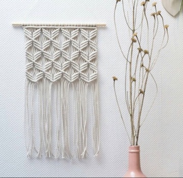 Tassel Wall Hanging Tapestry Woven Wall Hanging Wall