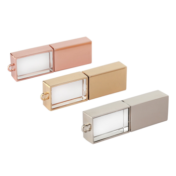 Pen drive flash USB cristal 128 GB