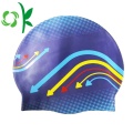 Sombrero de gorro de natación con diseño personalizado de protección auditiva de silicona