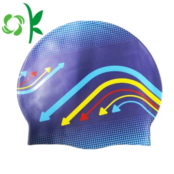 Personalized Silicone Ear Protection Design Swim Cap Hat