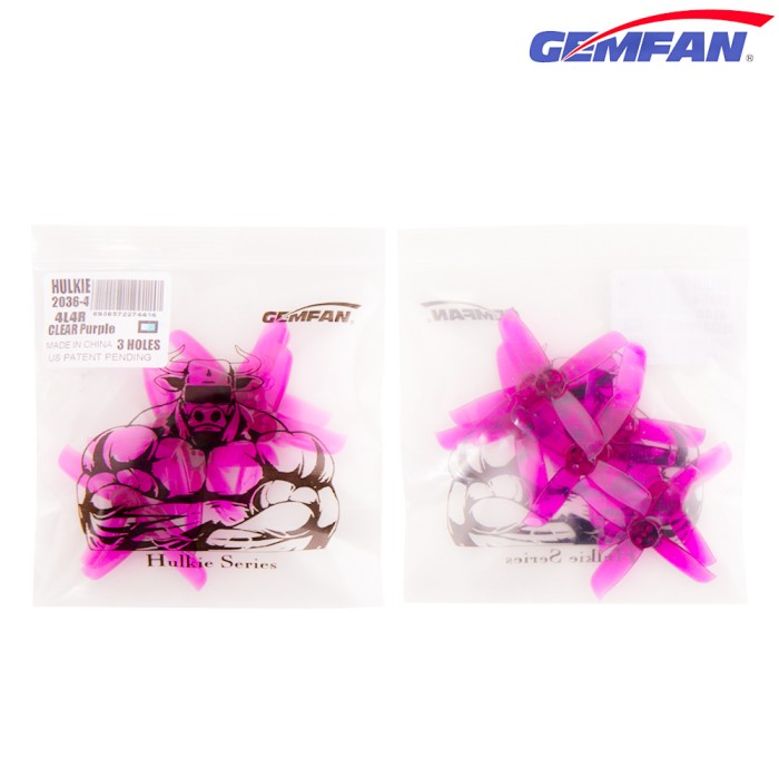 2036 Clear Purple package 2036 Clear Purple package
