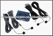 Deper automatic sliding door safety beam