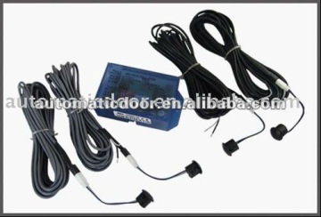 Deper automatic sliding door safety beam