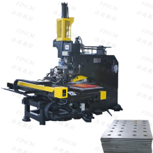 Automatic CNC Hydraulic Press for Steel Plate Hole Punching and Drilling (PPD103B FINCM)