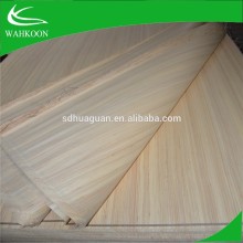 Recon white face veneer Poplar core veneer faced plywood 0.25-0.28mm