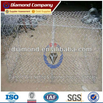 pvc coated gabion stone cage