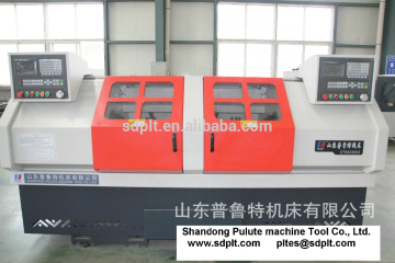 Double Spindle CNC Lathe double head TCK6236