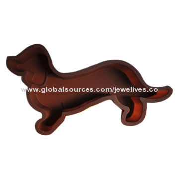 Food safe dachshund silicone molds