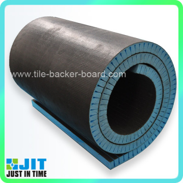 Grooved XPS tile backer board curved board