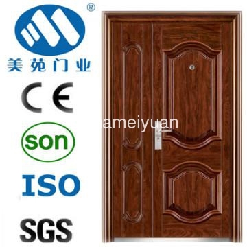 Monther and Son Steel security door for flat house and apartment