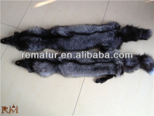 Luxury high quality SILVER FOX SKINS for garment