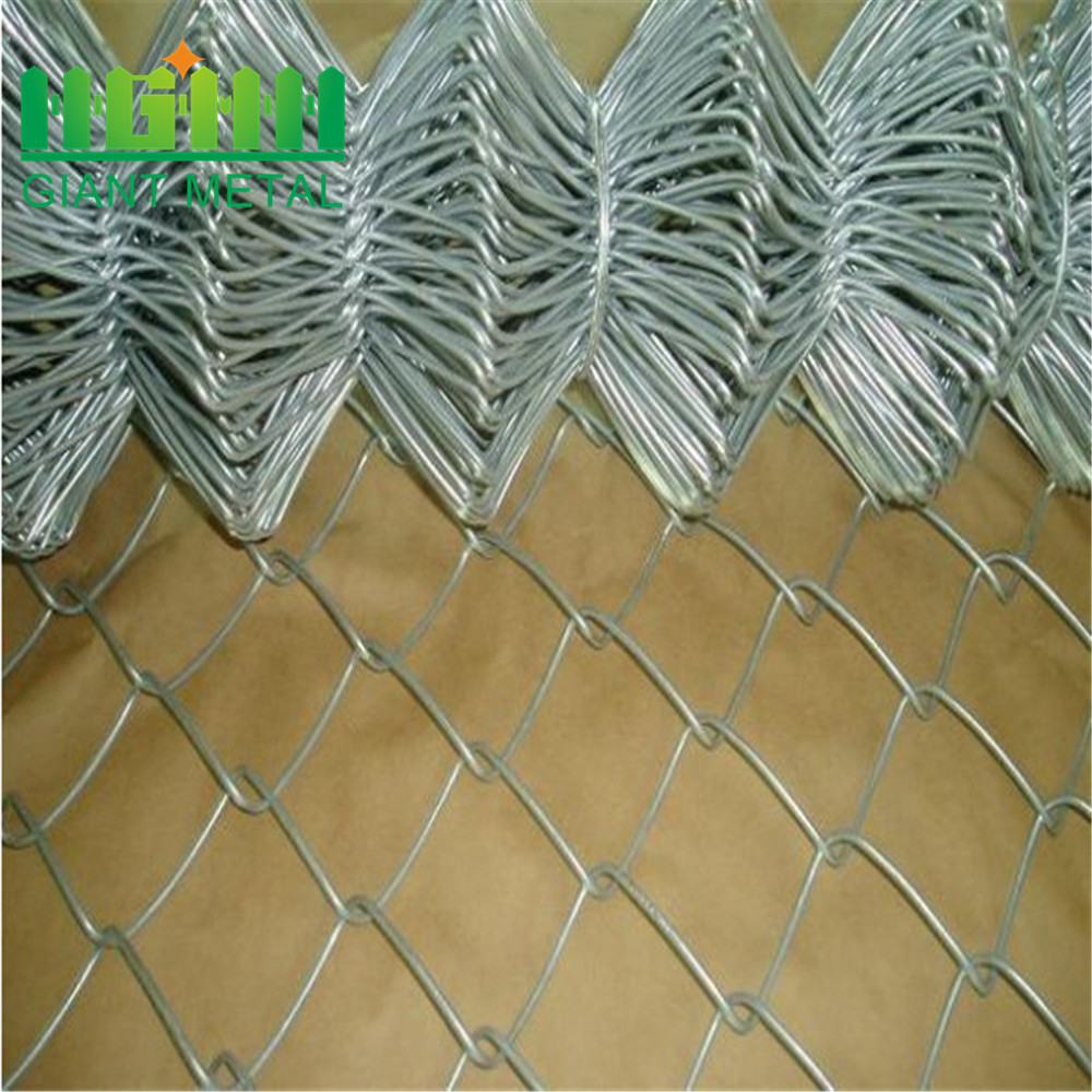 Galvanized 6 Gauge Chain Link 6 foot Fence