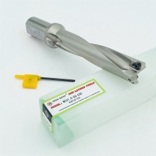 WC Series Fast Indexable U Drills for CNC Lathes - 5D, C32 C40, 31mm-59mm