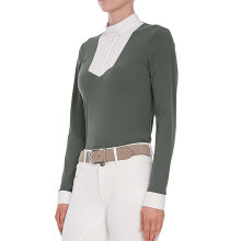 Vêtements personnalisés pour femmes Equestrian Ride Show Shirt Tops