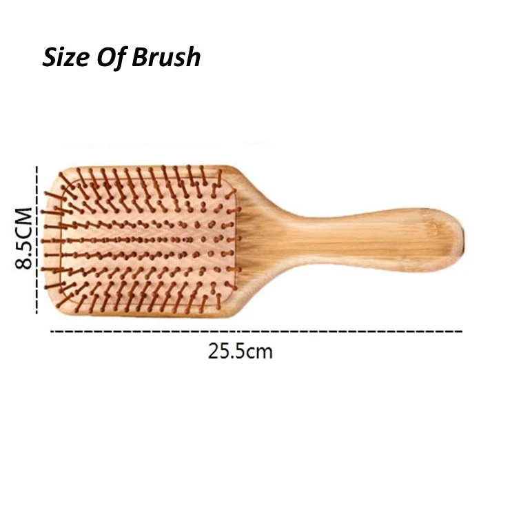 Wholesale Bamboo Paddle Hair Styling Brushes