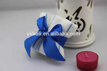 Wholesale microfiber polyester nylon towel fabric towel stripe gift