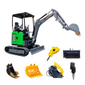 Europe Free Shipping CE EPA Nuoman mini excavator