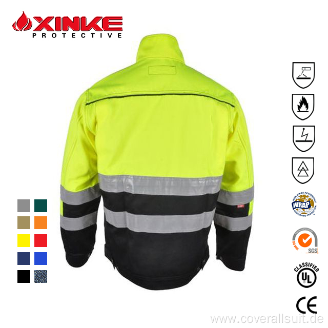 Hot sale flame retardant welder jacket for workwear