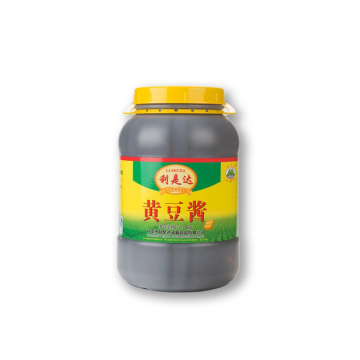 Plastic canned soybean paste used in restaurants