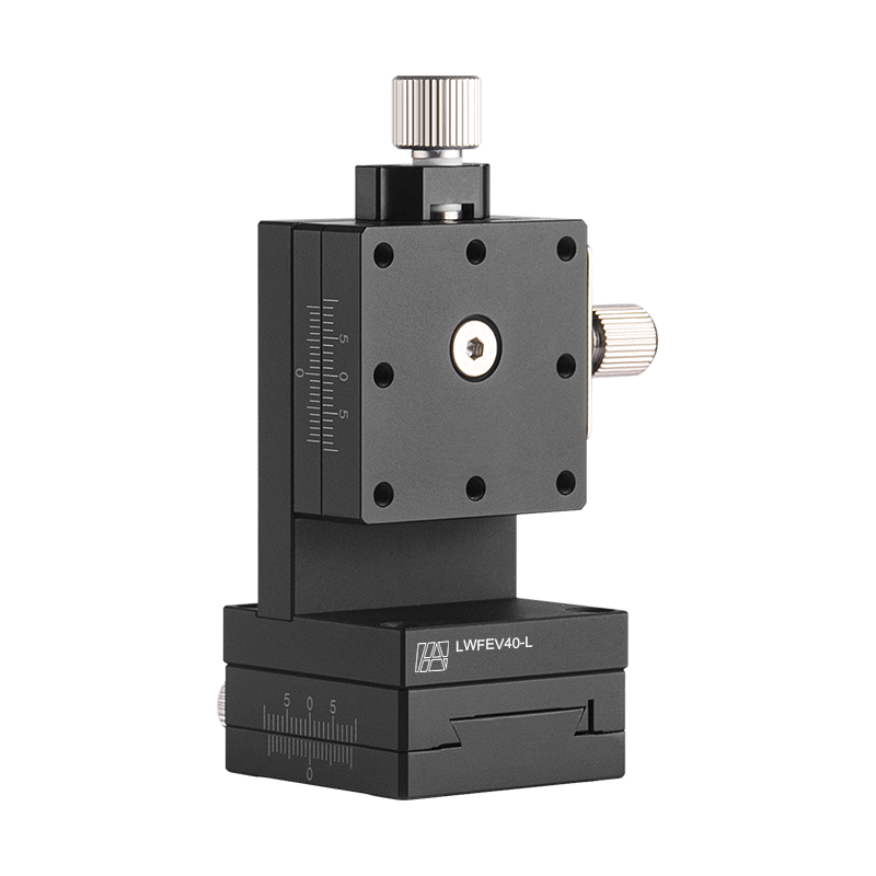 Ruční rybina stolku v ose XZ 40 Manual XZ-Axis Stage Dovetail 40