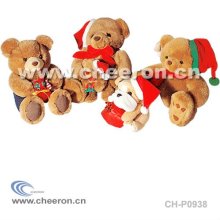 Christmas Plush Bear, Soft Animal Toy