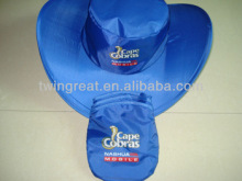 folding hat and pouch