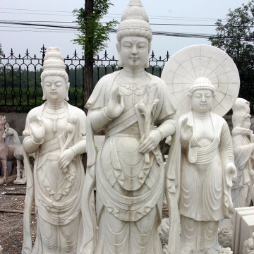 religious stone marble buddha statue for home temple