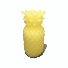Customized pineapple shape fruit candle