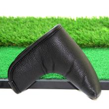 PU Leather Golf Club Head Cover Blade Putter Headcover Protector with Clip (Club-Making Products