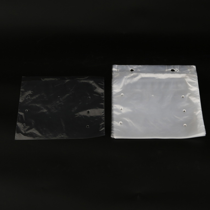 Transparent/Clear Poly Packaging Plastic Saddle Bag PE Calendar Bag