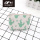 Cactus style PU make up coin purse