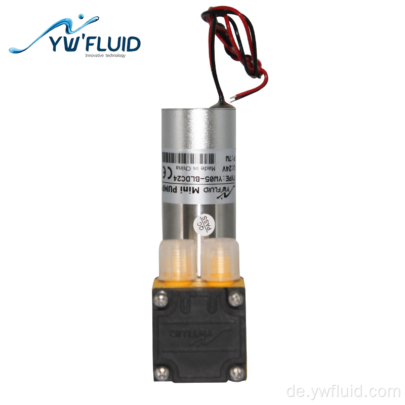 Mikro-Dual-Head-BLDC-Membranpumpe mit großem Kopf