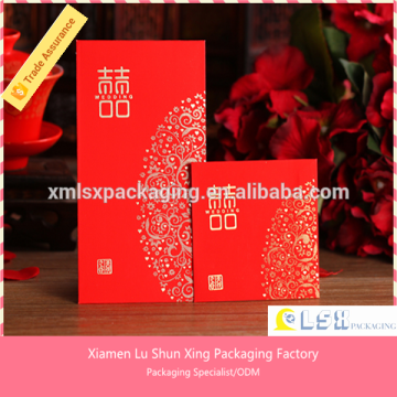 High quality red packet China manufacturing custom made red envelope,chinese lucky red envelope