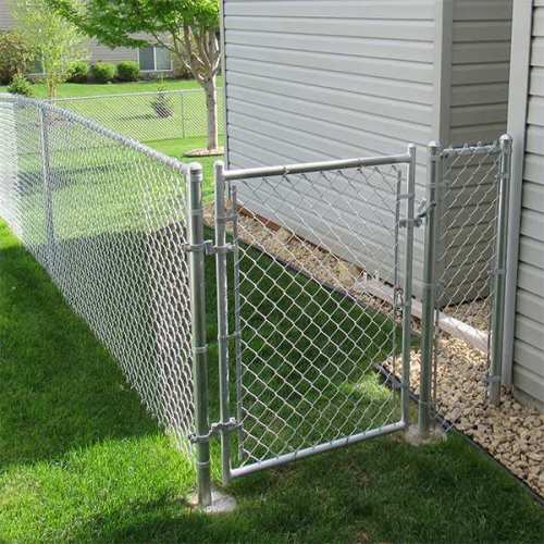 Chain Link Fence Digunakan Pagar Sementara