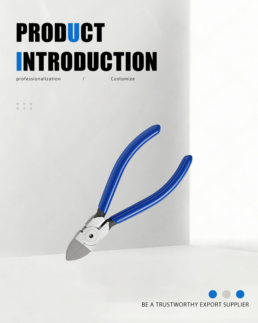 برش های مورب الکترونیکی (55#) Electronic Diagonal Cutters (55#)