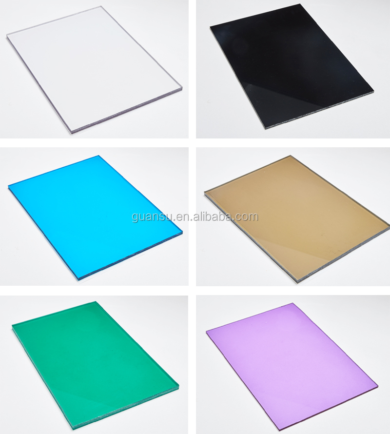 Uv Protection Restaurant Isolation Board 6.5Mm Plastic Solid Sheet Polycarbonate Panel Sheet