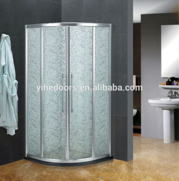 Fashion frosted glass shower room design