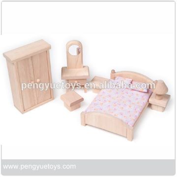 Wooden Toy Dollhouse Furniture