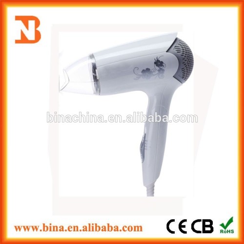 DC motor cold air Foldable hair dryer professional
