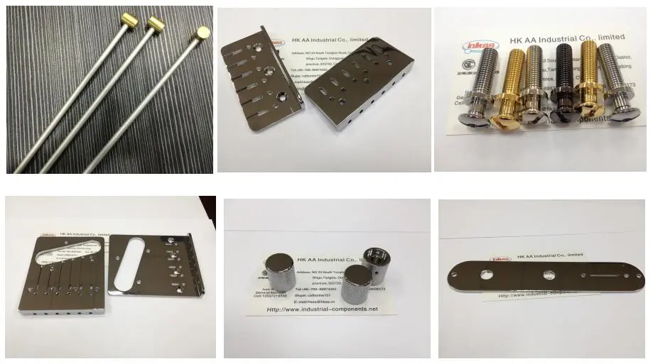 CNC Machined High Precision Titanium Tremolo Base Plate for Guitar