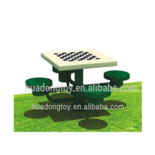 Multi-Function Outdoor Chess Table for Elder Fitness