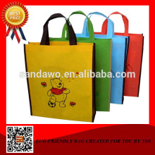 Hand made Printed custom plastic shopping bag